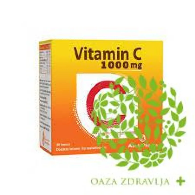 VITAMIN C PRAŠAK 1000MG 30 KOMADA 