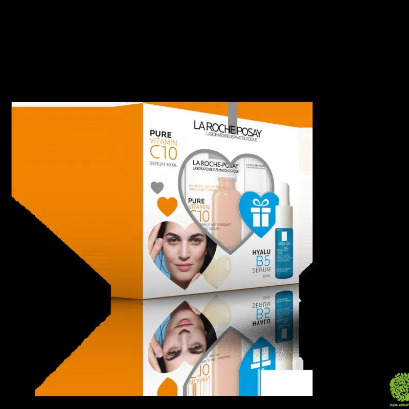 LA ROCHE POSAY VITAMIN C10 SERUM + HYALU B5 SERUM 