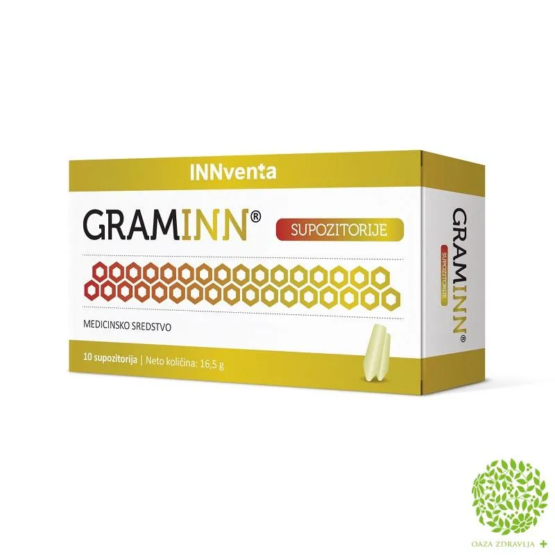 GRAMINN 10 supozitorija 