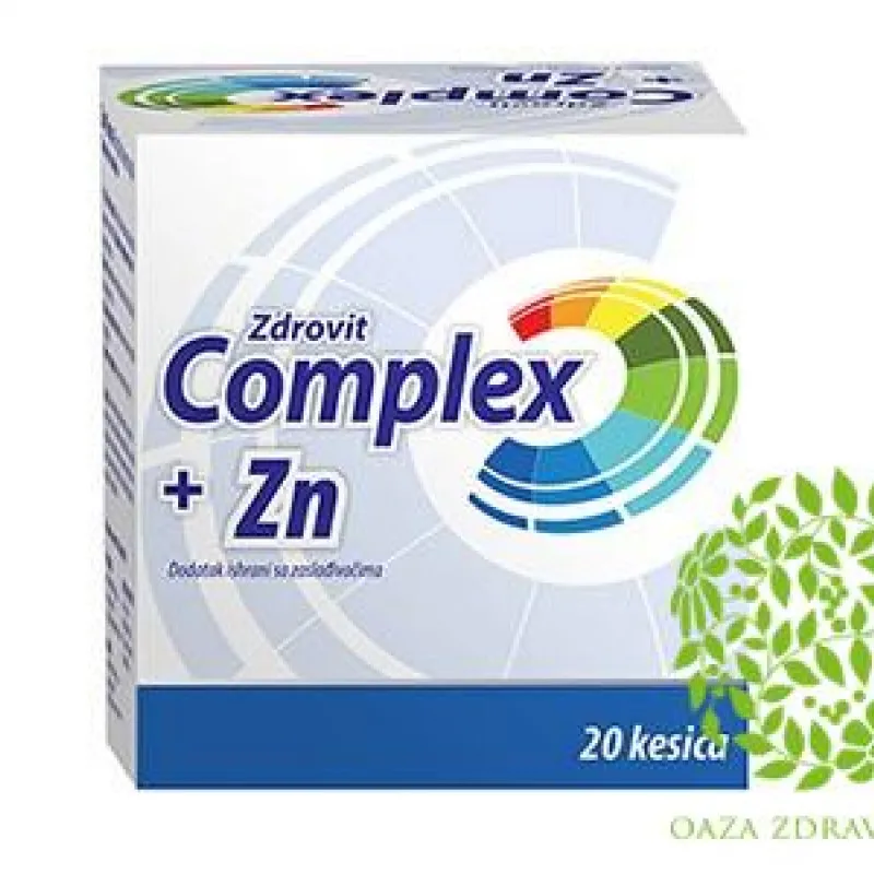 ZDROVIT COMPLEX+Zn 20tableta