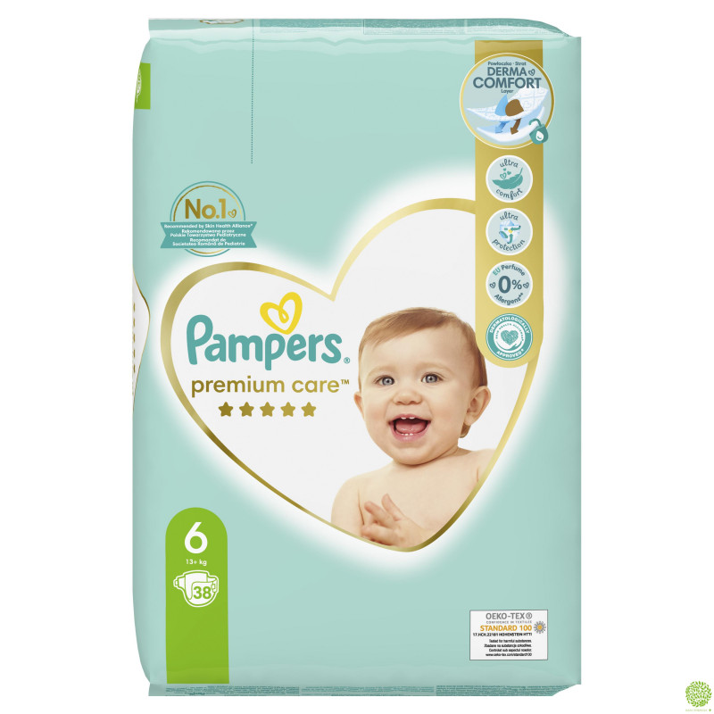 PAMPERS PELENE PREMIUM 6 38 kom. Oaza zdravlja Akcija Cena