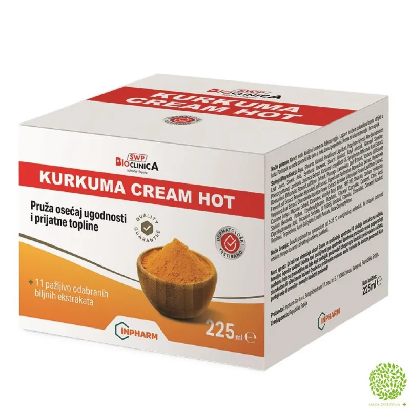 KURKUMA CREAM HOT 225ML 