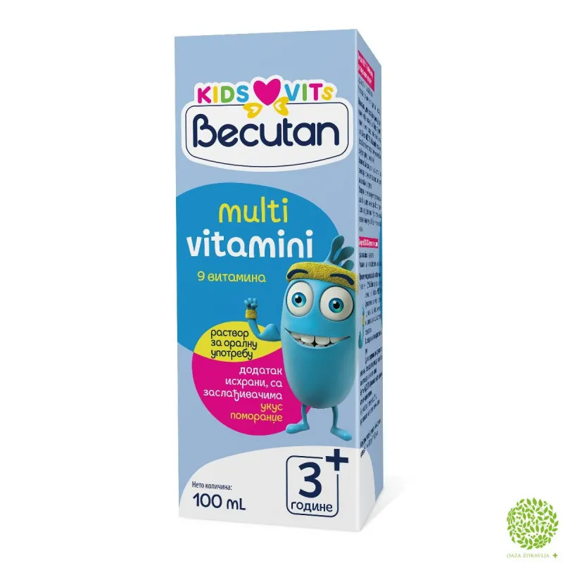 BECUTAN KIDS VITS MULTIVITAMIN SIRUP 100ML 