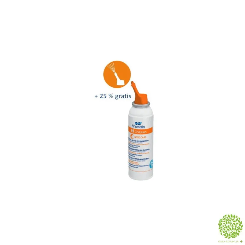 SINOMARIN CHILD NOSE CARE SPREJ+25%GRATIS 125ML 