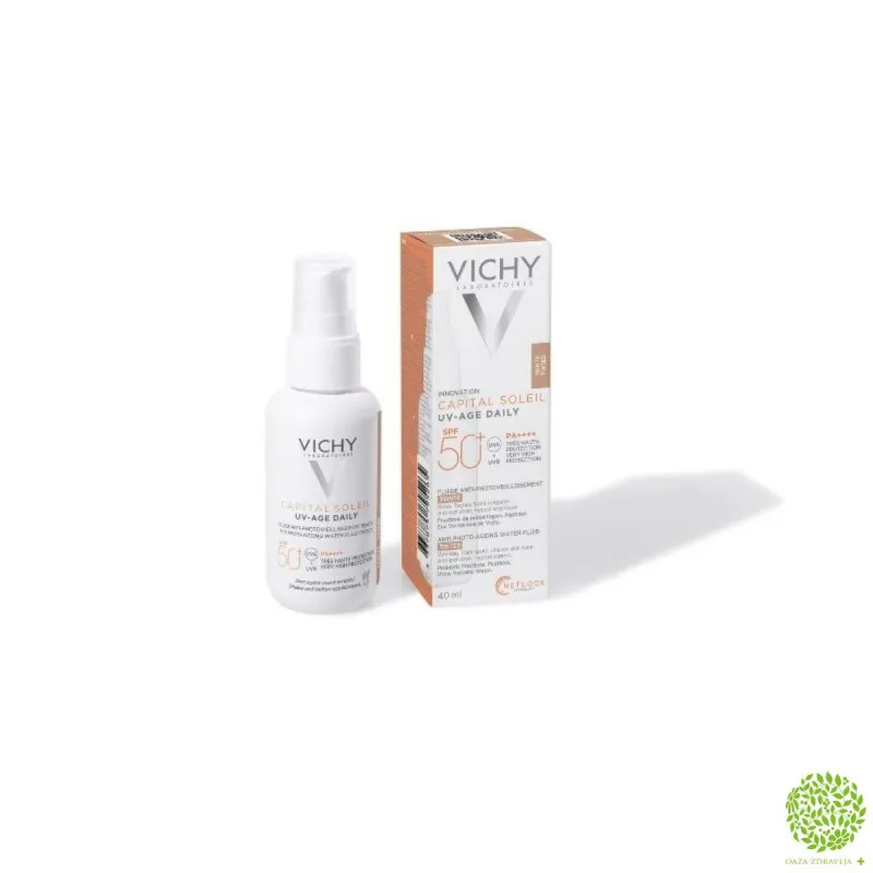 VICHY CAPITAL SOLEIL TONIRANI VODENI FLUID SPF50+ 40ML 