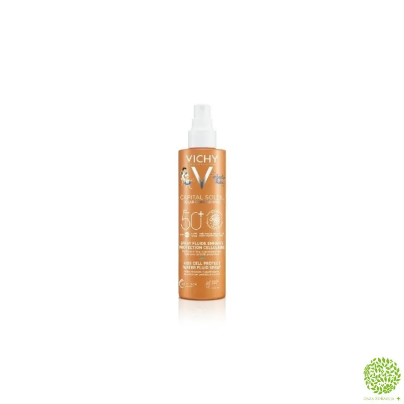 VICHY CAPITAL SOLEIL VODENI FLUID U SPREJU ZA DECU SPF50 200ML