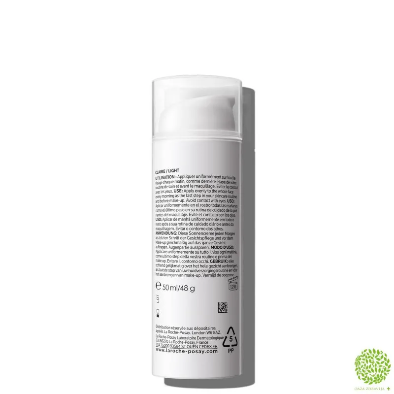 LA ROCHE-POSAY ANTHELIOS  PIGMENT CORRECT TONIRANA KREMA LIGHT SPF 50+ 50ML 