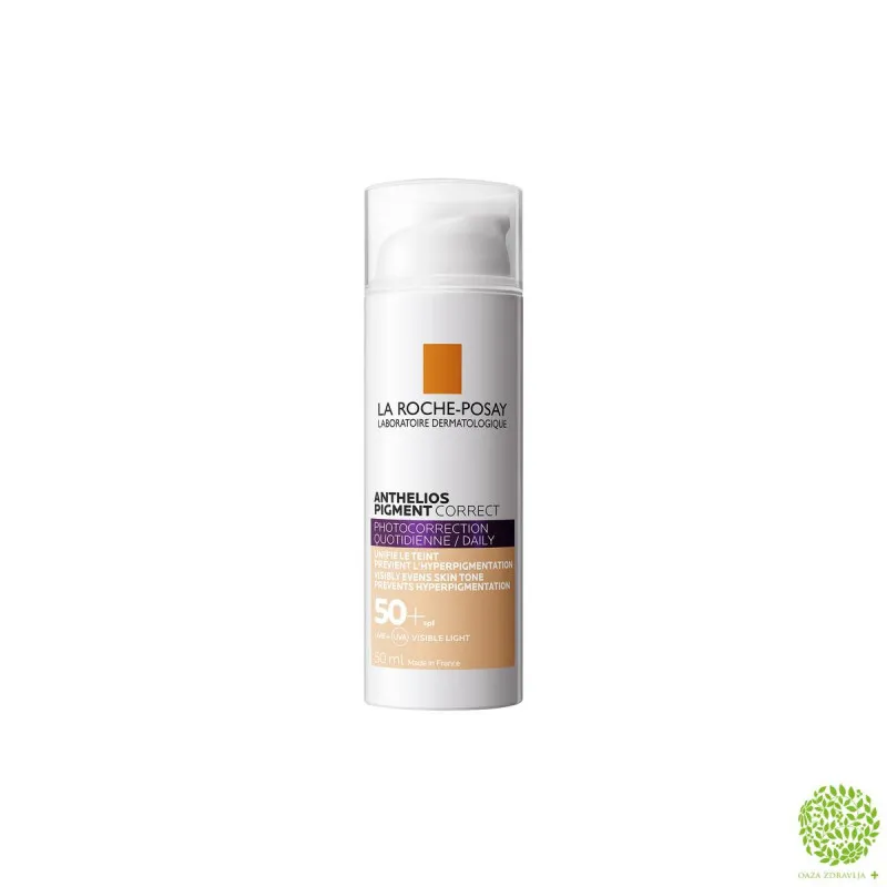 LA ROCHE-POSAY ANTHELIOS  PIGMENT CORRECT TONIRANA KREMA LIGHT SPF 50+ 50ML 