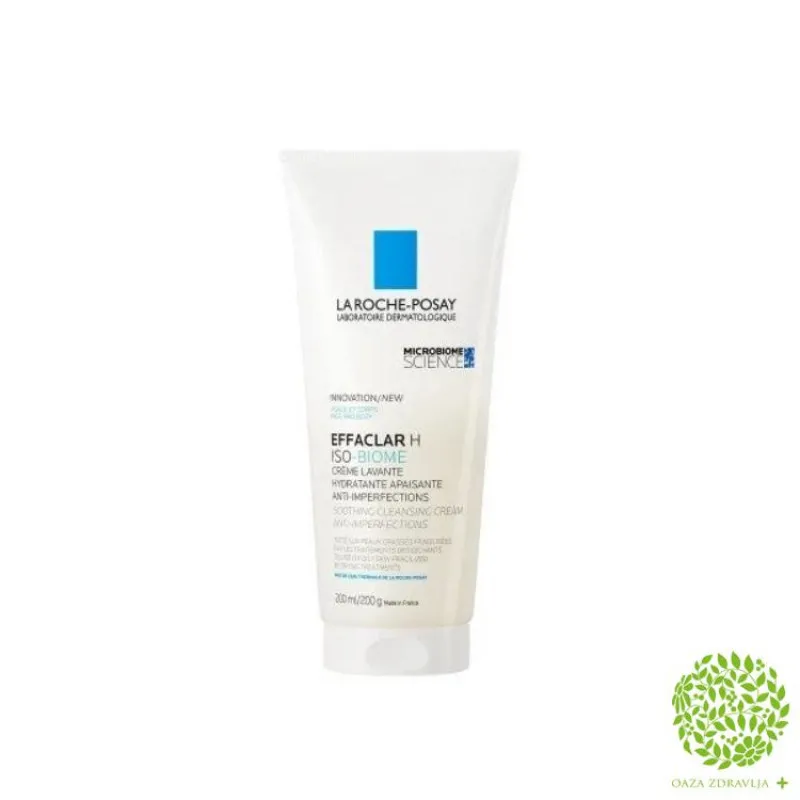 LA ROCHE-POSAY EFFACLAR H ISO-BIOME KREMA ZA ČIŠĆENJE 200ML 