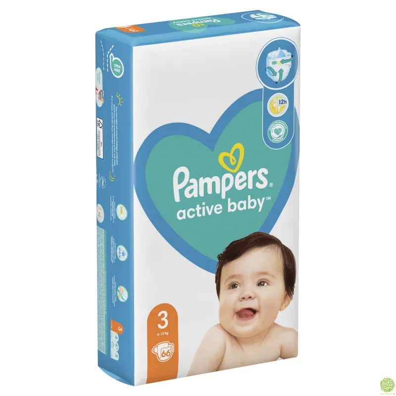PAMPERS AB VPP PELENE 3 66 kom.