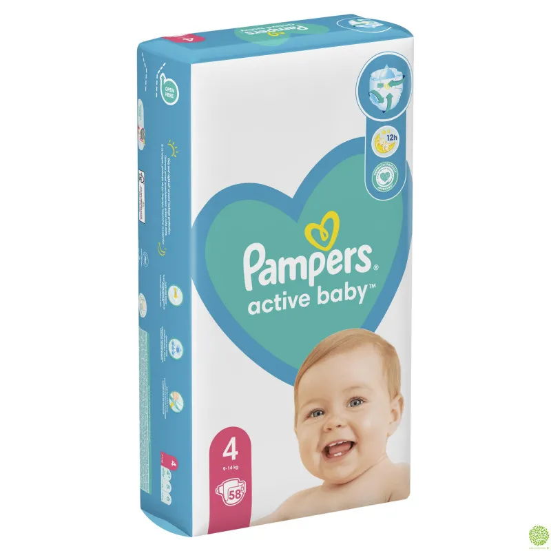 PAMPERS AB VPP PELENE 4 58 kom. 