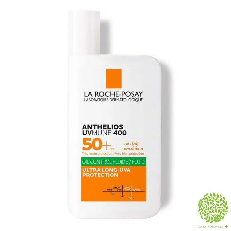 LA ROCHE-POSAY ANTHELIOS UVIMUNE 400 OIL CONTROL FLUID SPF 50+  40ml 7292