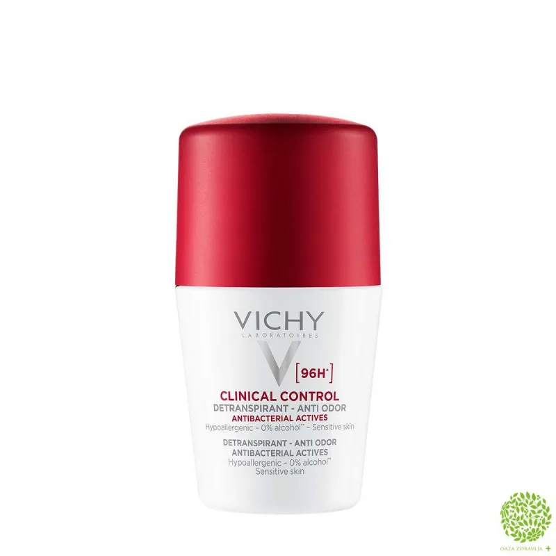 VICHY DEODORANT ROLL-ON CLIN CONT  96h 50ml 4431 