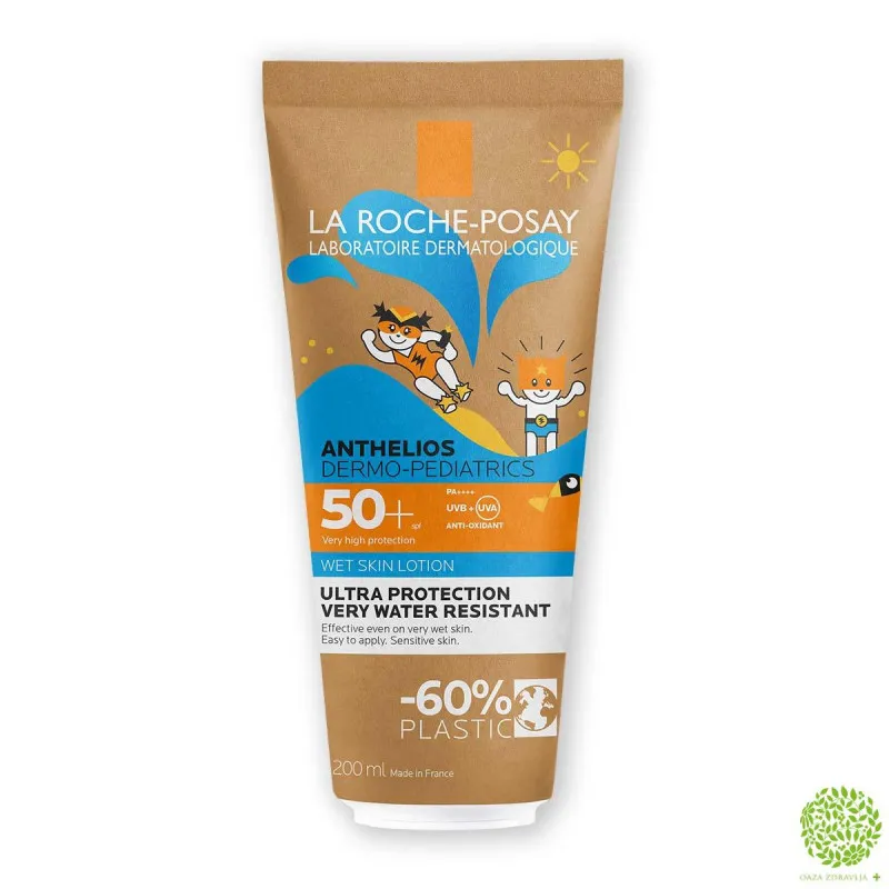 LA ROCHE-POSAY ANTHELIOS DERMO-PEDIATRICS WET SKIN LOSION ECO SPF50+ 250ml 