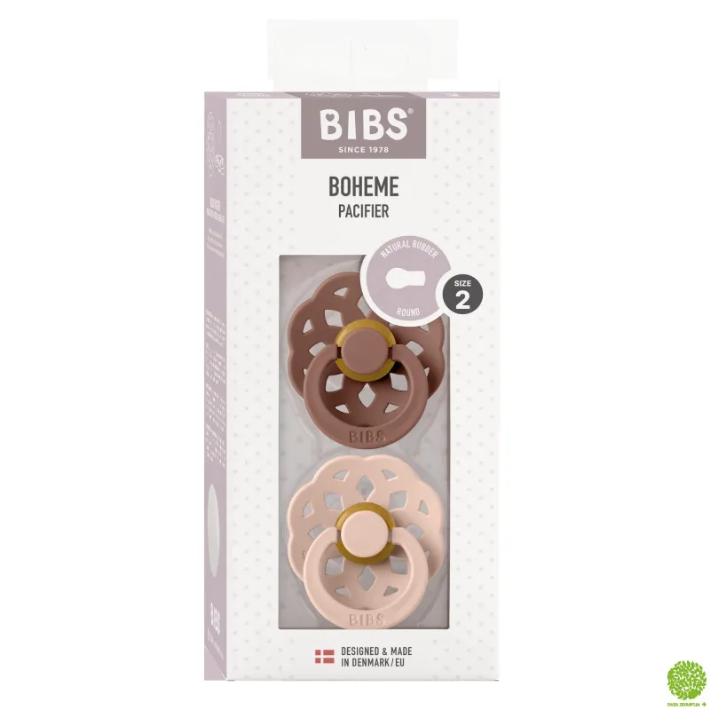 BIBS VARALICA BOHEME WOODCHUCK I BLUSH 6-18M 