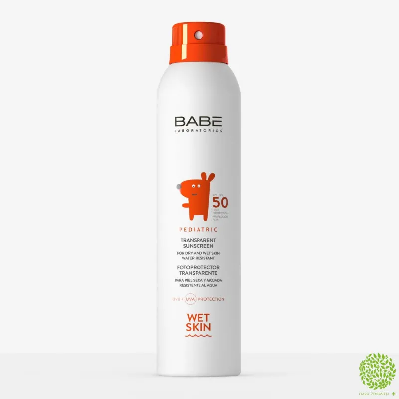 BABE PEDIATRIC SUN LOTION WET SKIN SPF50 200 ML 