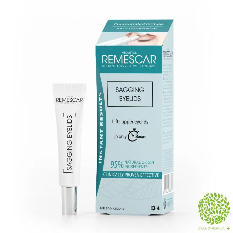 REMESCAR KREMA PROTIV SPUŠTENIH KAPAKA 8ml 