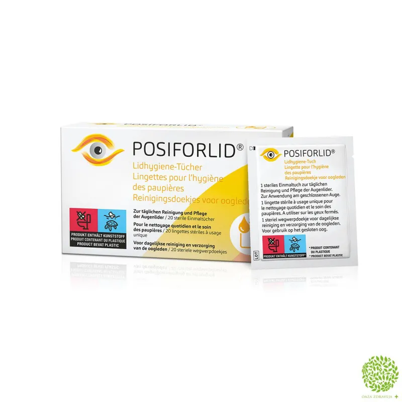 POSIFORLID MARAMICE ZA OČI 20 KOMADA 