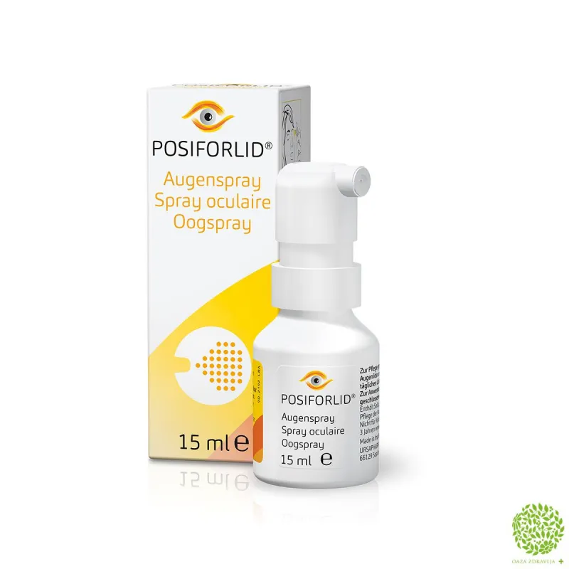 POSIFORLID SPREJ ZA OČI 15ML 250 DOZA 