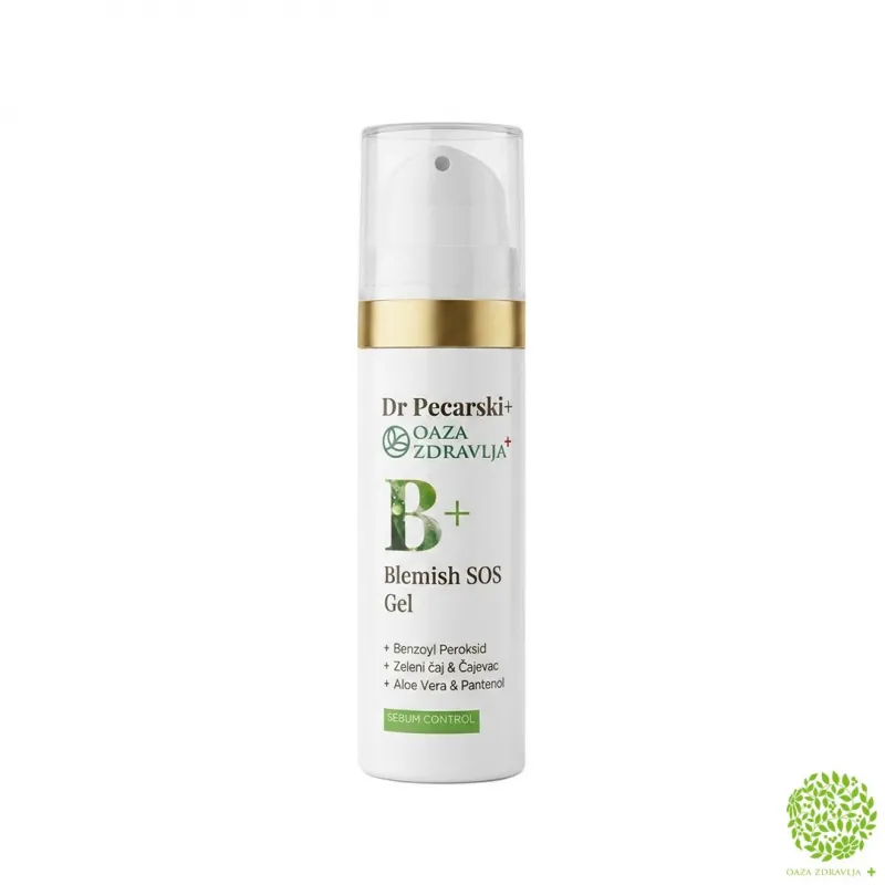 DR PECARSKI+ OAZA ZDRAVLJA BLEMISH SOS GEL 30ML 
