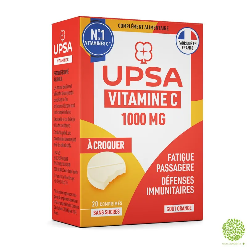 VITAMIN C 1000MG TBL.ZA ŽVAKANJE A20 