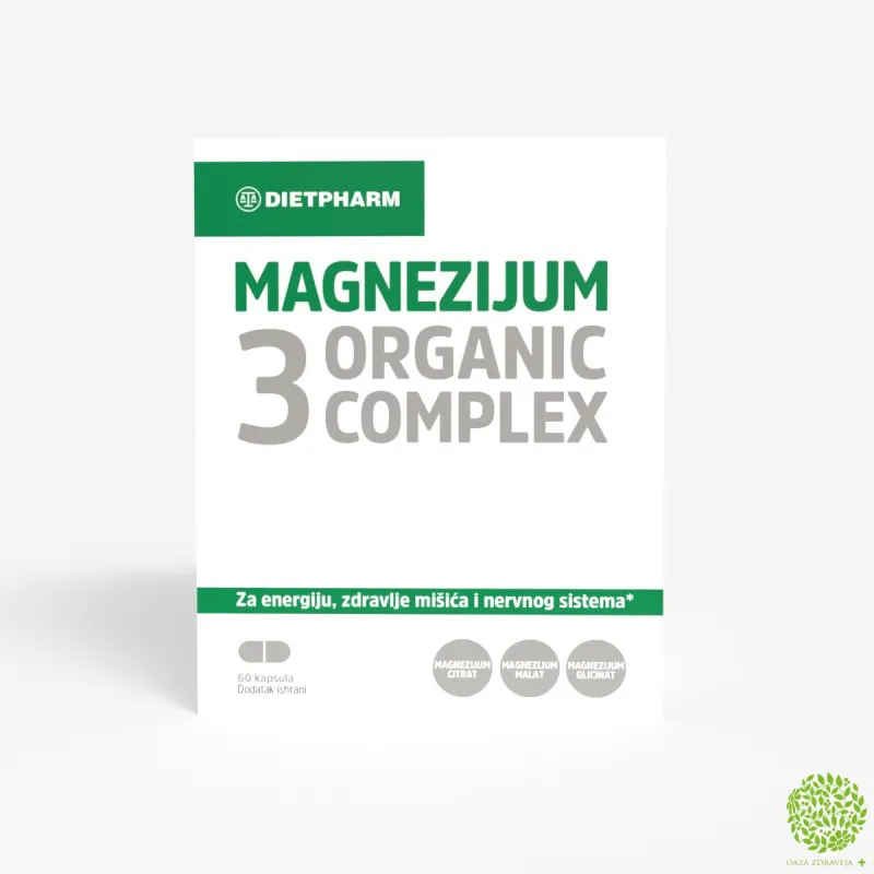 DIETPH. MG 3 ORGANIC COMPLEX CPS A60 