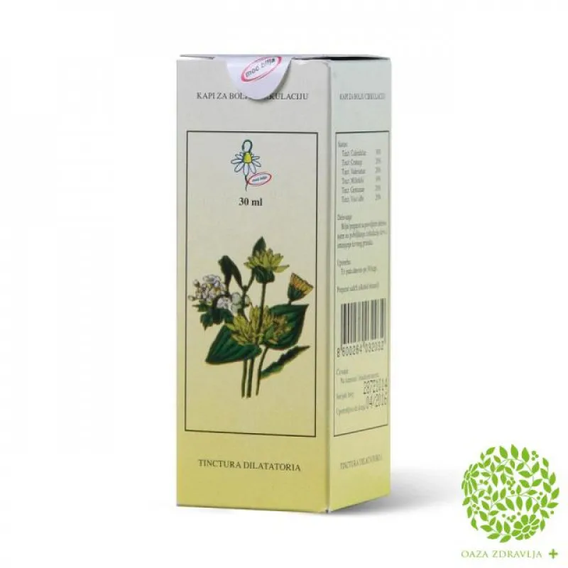 TINKTURA ZA CIRKULACIJU 30ml 