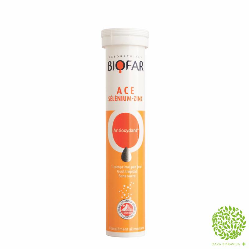 BIOFAR-ACE + Se + Zn 20 šumećih tableta