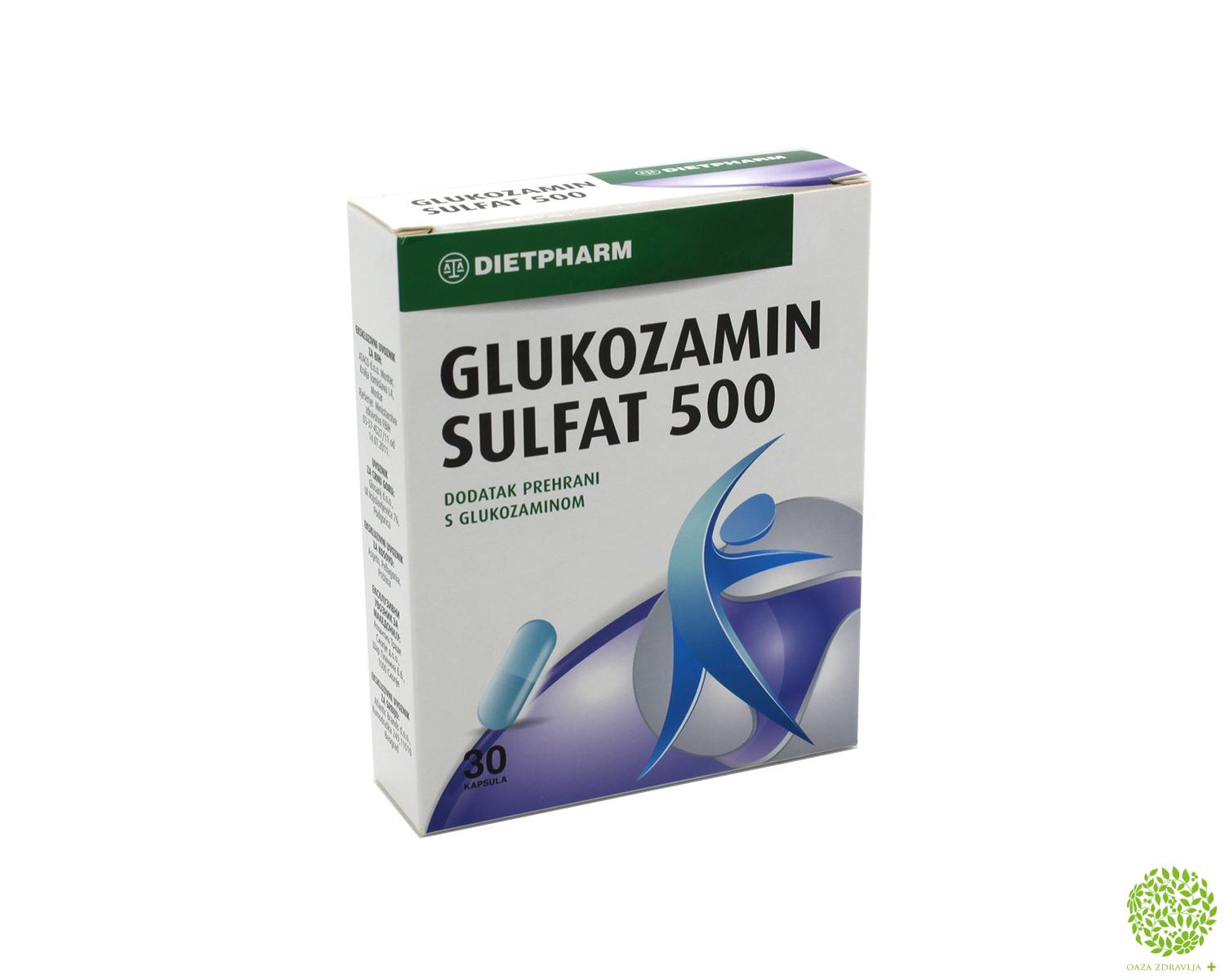 DIETPHARM GLUKOZAMIN SULFAT 30 kapsula
