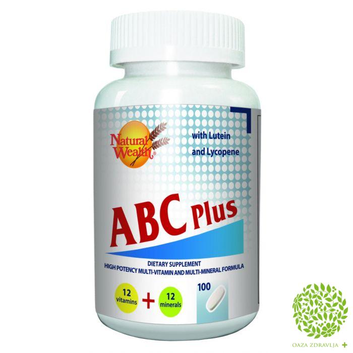 NATURAL WEALTH VITAMINI ABC+ 100 tableta