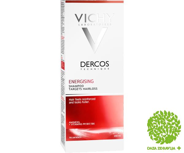VICHY DERCOS ENERGETSKI ŠAMPON PROTIV OPADANJA KOSE 200ml