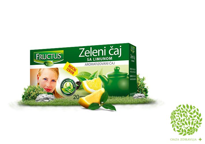 ČAJ ZELENI/LIMUN FILTER