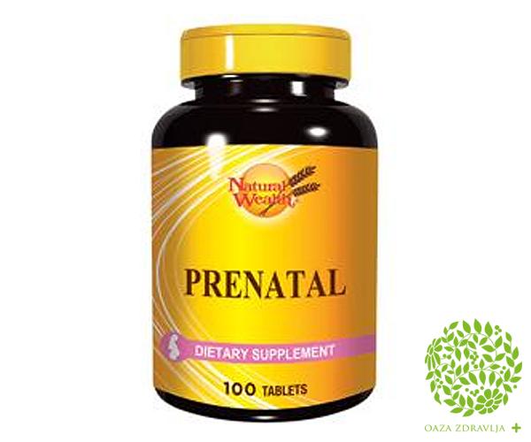 NATURAL WEALTH PRENATAL 100 tableta 