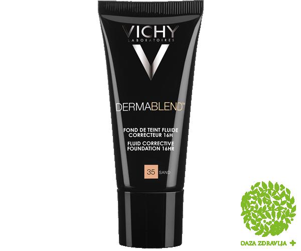 VICHY DERMABLEND TEČNI KOREKTIVNI PUDER SPF 35 30 ML 35 SAND 