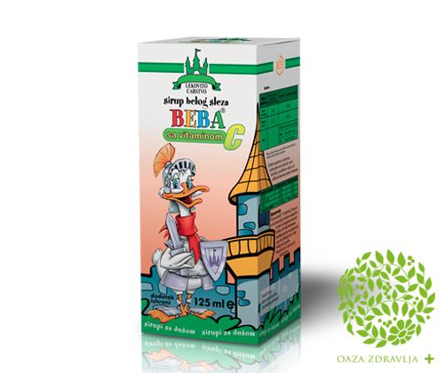 SIRUP BELI SLEZ BEBA + VITAMIN C 125ml 