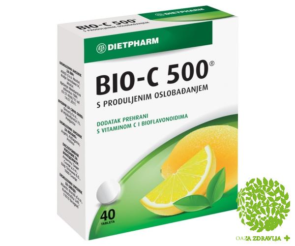 DIETPHARM BIO - C 500 mg 40 tableta 