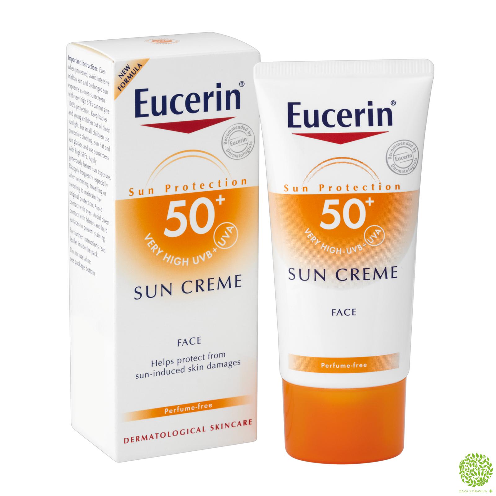 EUCERIN SUN KREMA F50+ 50 ml 