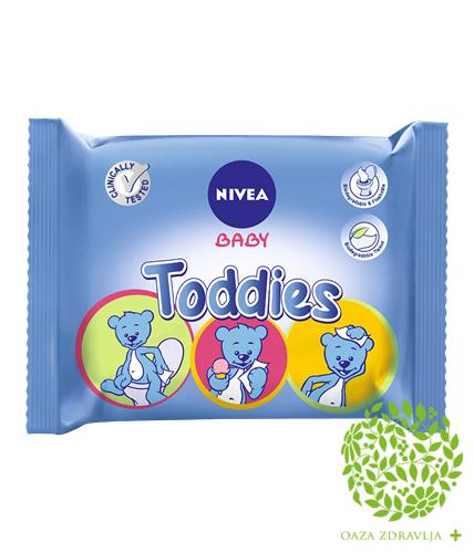 NIVEA BABY TODDIES VLAŽNE MARAMICE 60 kom. 