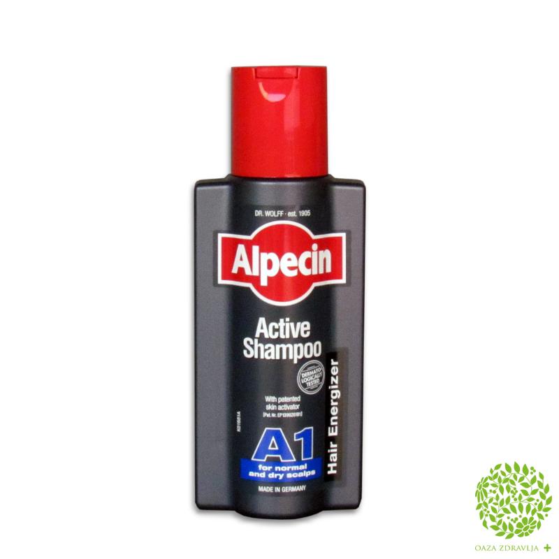 ALPECIN ŠAMPON ZA NORMALNU I SUVU KOSU A1 250ml