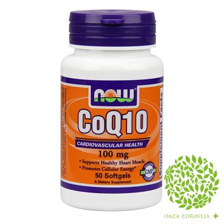 NOW COENZIM Q10 kapsule 50x100mg 