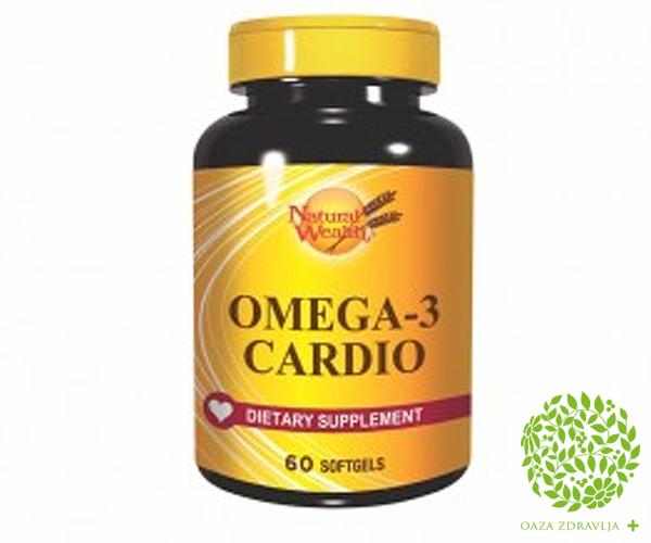 NATURAL WEALTH OMEGA 3 CARDIO 60 kapsula