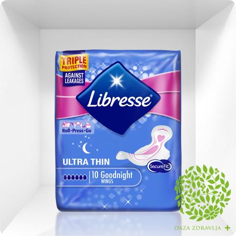 ULOŠCI LIBRESSE INVISIBLE GOODNIGHT 10 kom.
