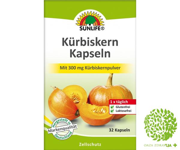 Seme Bundeve 32 Kapsule Oaza Zdravlja