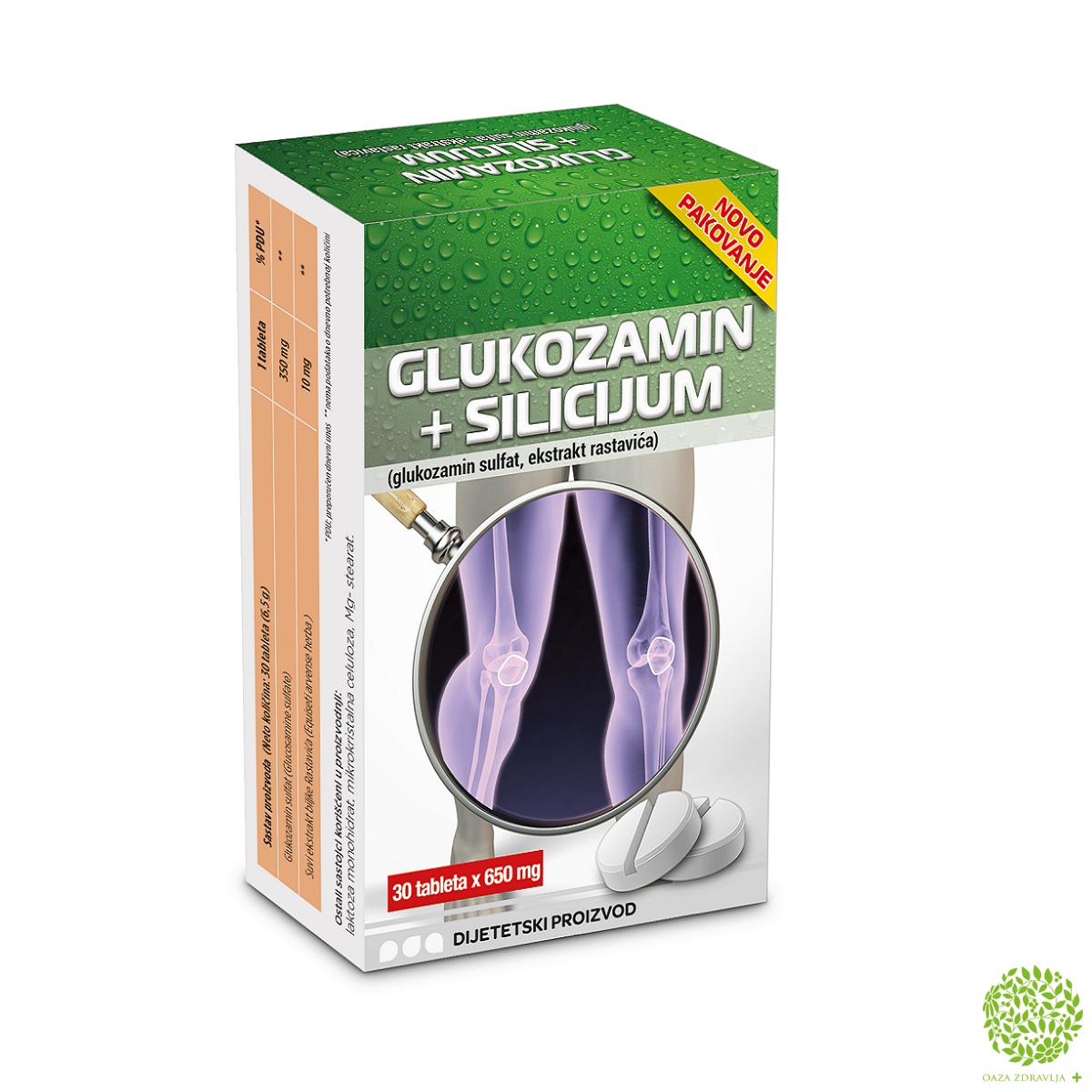 VITALON GLUKOZAMIN + SILICIJUM 30 tableta