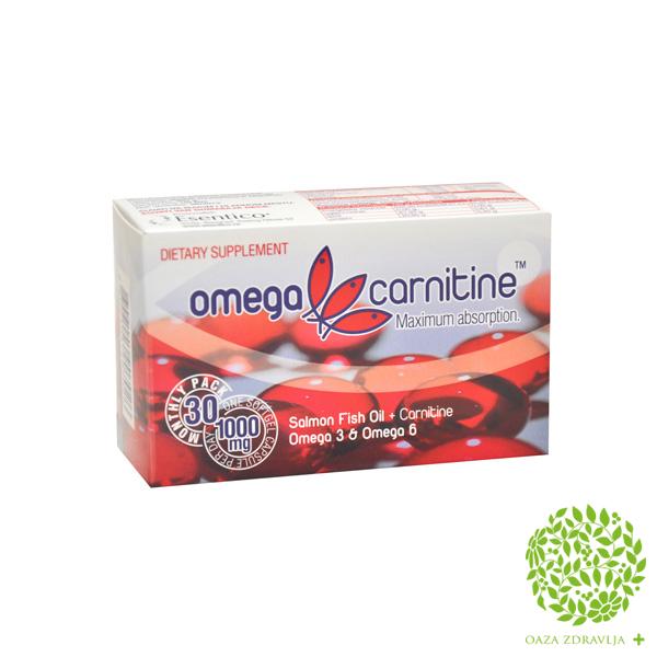 OMEGA CARNITIN kapsule 30x1000mg 