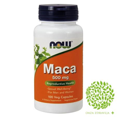 NOW MACA kapsule 100x500mg 