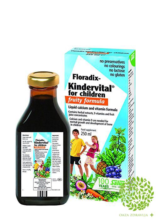 FLORADIX KINDERVITAL ZA DECU 250ml 