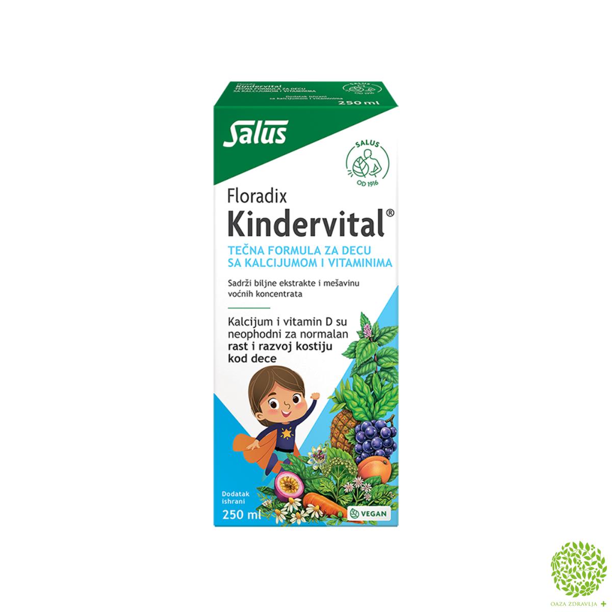 FLORADIX KINDERVITAL ZA DECU 250ml 