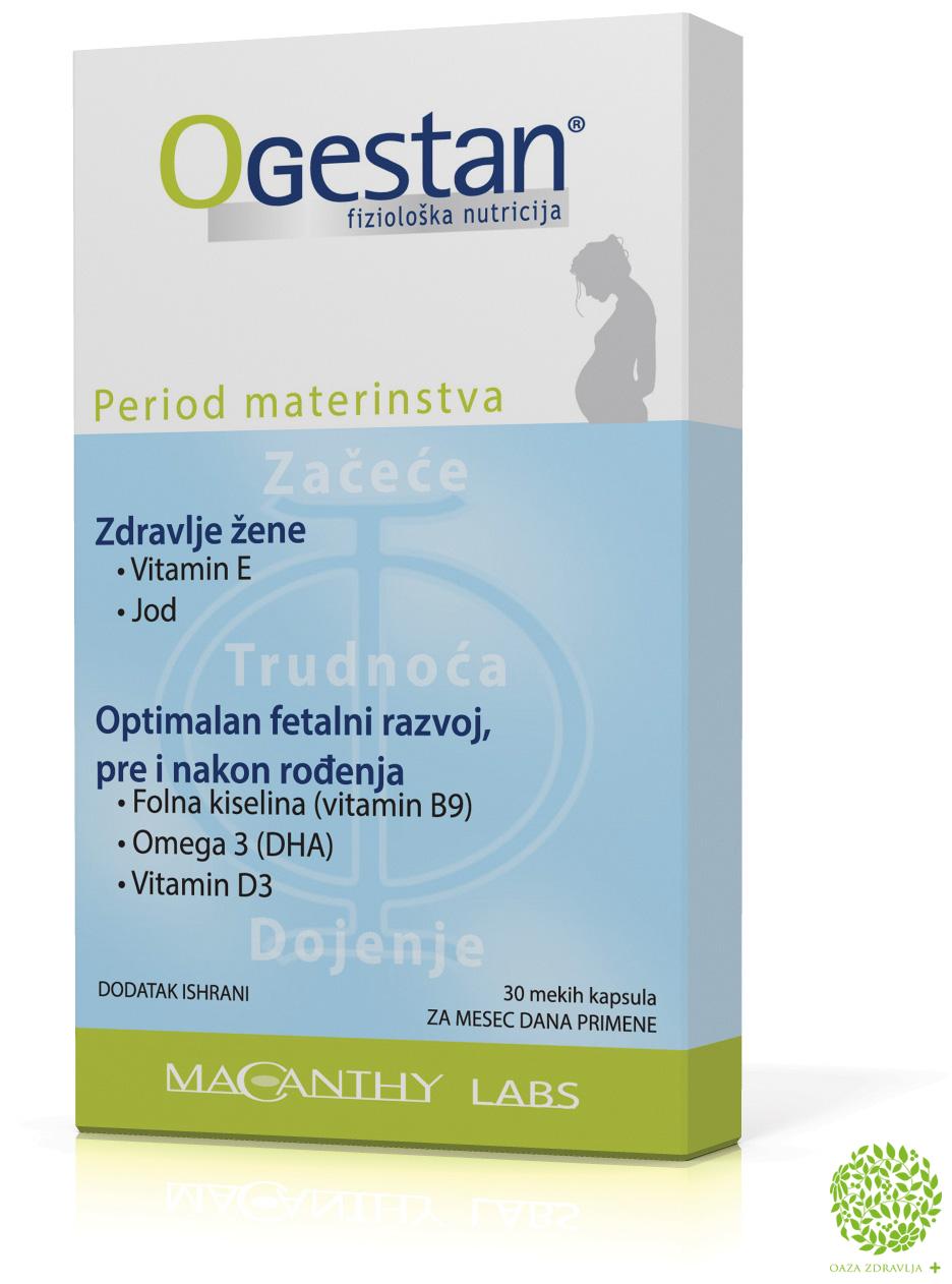 Ogestan 30 Kapsula Oaza Zdravlja