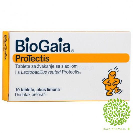 BIOGAIA TABLETE ZA ŽVAKANJE 10 kom. 